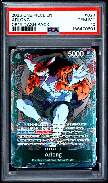 2026 ONE PIECE ADVENTURE ON KAMI'S ISLAND DASH PACK #023 ARLONG
