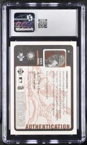 1999 Upper Deck Retro Inkredible #RY Robin Yount CGC 9.5