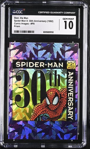 Stan, the Man Marvel 1992 Spider-Man II: 30th Anniversary #P8 Prism CGC 10 SC7