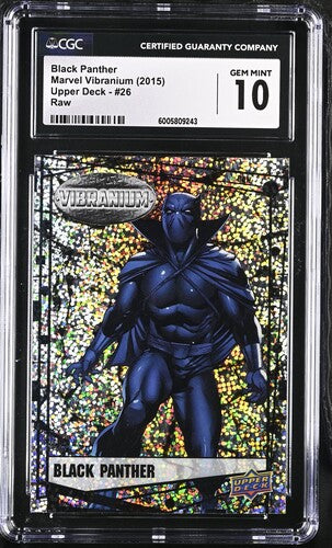 Black Panther Marvel 2015 Marvel Vibranium #26 CGC 10 SC7