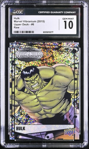 Hulk Marvel 2015 Marvel Vibranium #6 CGC 10 SC7