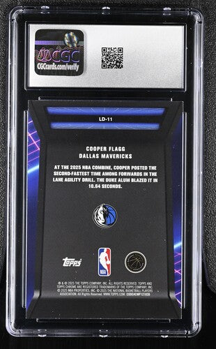 2025-26 Topps Chrome Loading.. #LD-11 Cooper Flagg CGC 9 SC5