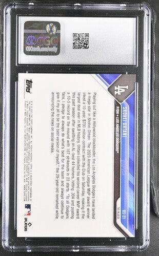 2023 Topps Now Off-Season Shohei Ohtani CGC 10 SC4