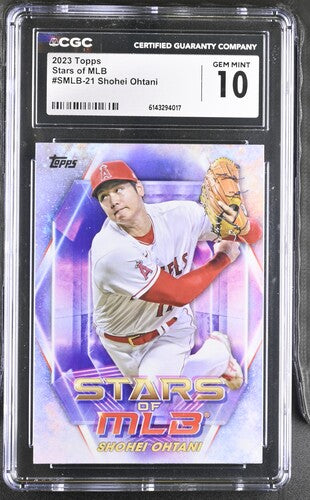 2023 Topps Stars of MLB Shohei Ohtani CGC 10 SC4