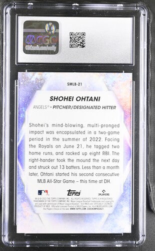 2023 Topps Stars of MLB Shohei Ohtani CGC 10 SC4