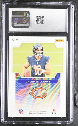 2024 PANINI ILLUSIONS GAME MAGICIANS #25 CALEB WILLIAMS SGC 10 SC2