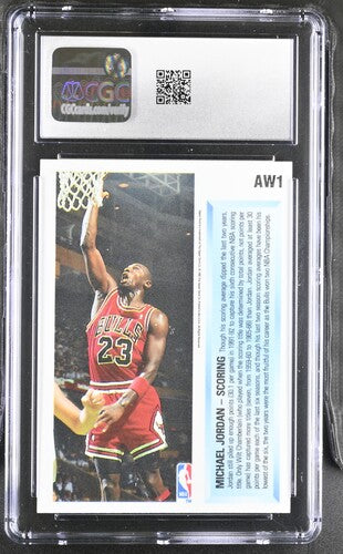 1992-93 Upper Deck Award Winner Holograms #AW1 Michael Jordan Scoring CGC 8.5 SC5