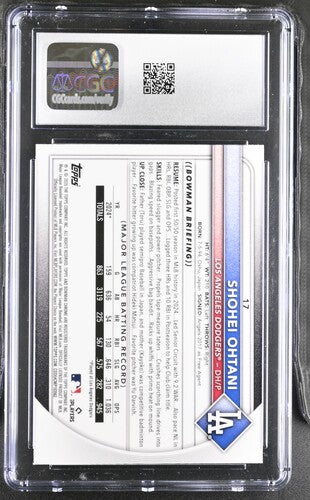 2025 Bowman Mega Box #17 Shohei Ohtani CGC 10 SC4