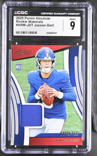 2025 Panini Absolute Rookie Materials #ARM-JDT Jaxson Dart SC2