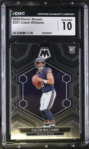 2024 Panini Mosaic #301 Caleb Williams CGC 10 SC2