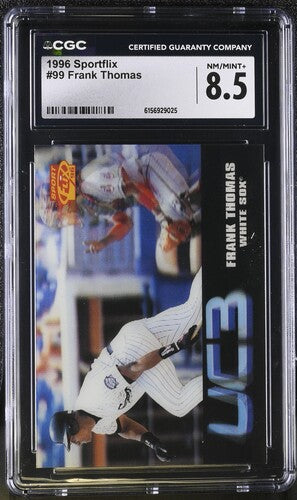 1996 Sportflix #99 Frank Thomas CGC 8.5 SC4