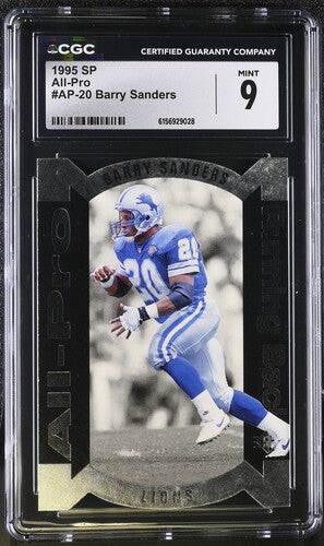 1995 SP All-Pro #AP-20 Barry Sanders CGC 9 SC2