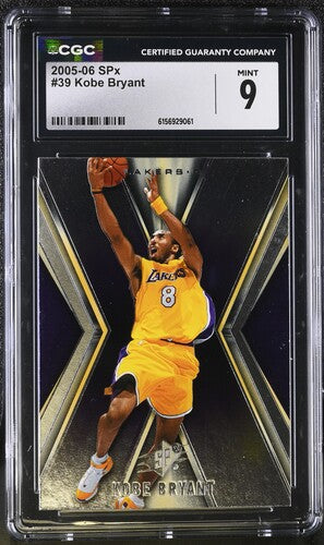2005-2006 SPx #39 Kobe Bryant CGC9 SC5