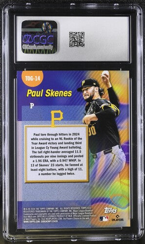 2026 Topps Titans of the Game #TOG-14 Paul Skenes CGC 9 SC4