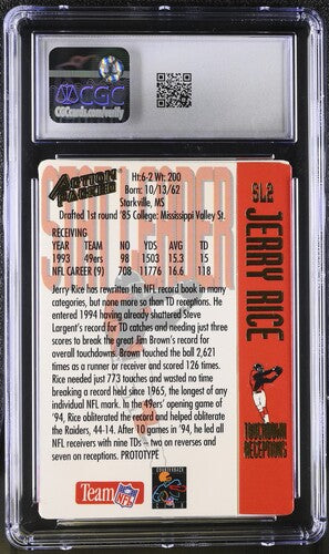1994 ACTION PACKED PROTOTYPES #SL2 CGC 8 SC2