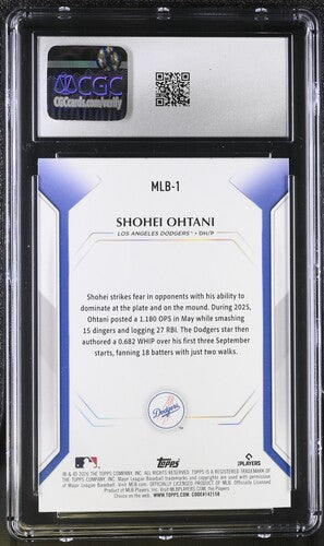 2026 TOPPS COLLECTOR KIT #MLB-1 CGC 9 SC4