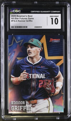2025 Bowman's Best All-Star Futures Game Konnor Griffin CGC 10 SC4
