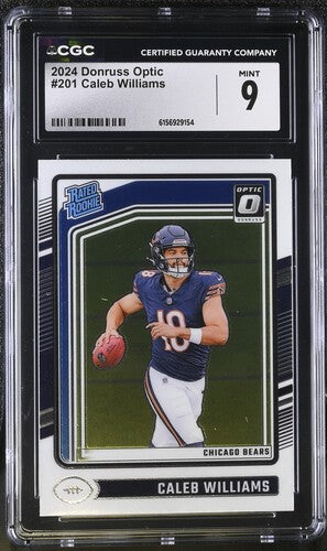 2024 Donruss Optic #201 Caleb Williams CGC SC2