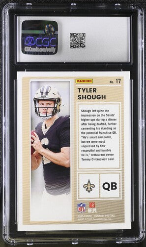2025 Donruss The Rookies #17 Tyler Shough CGC 9 SC2