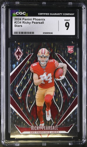 2024 PANINI PHOENIX #234 RICKY PEARSALL STARS CGC 9 SC2