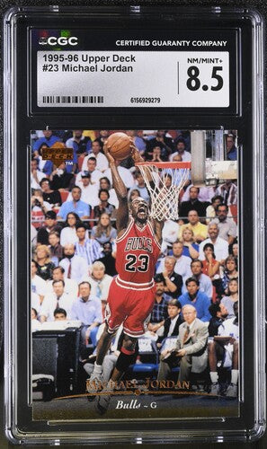 1995-96 Upper Deck #23 Michael Jordan CGC 8.5 SC5