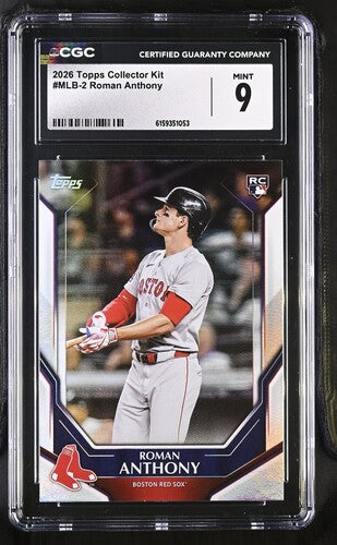 2026 Topps Collector Kit #MLB-2 Roman Anthony CGC 9