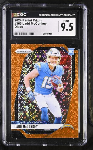 2024 Panini Prizm #365 Ladd Mc Conkey Disco CGC 9.5