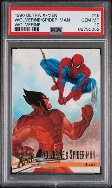 1996 Ultra X-Men Wolverine/Spider-Man Wolverine 10