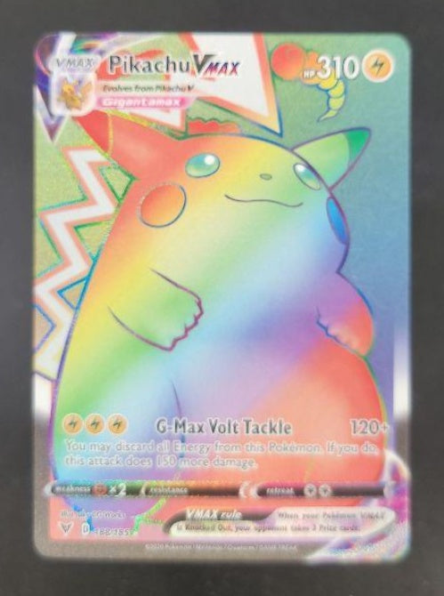Pikachu VMAX front image