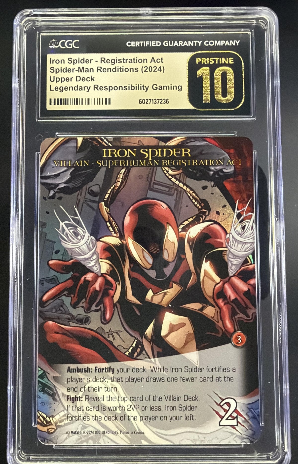 Iron Spider front image