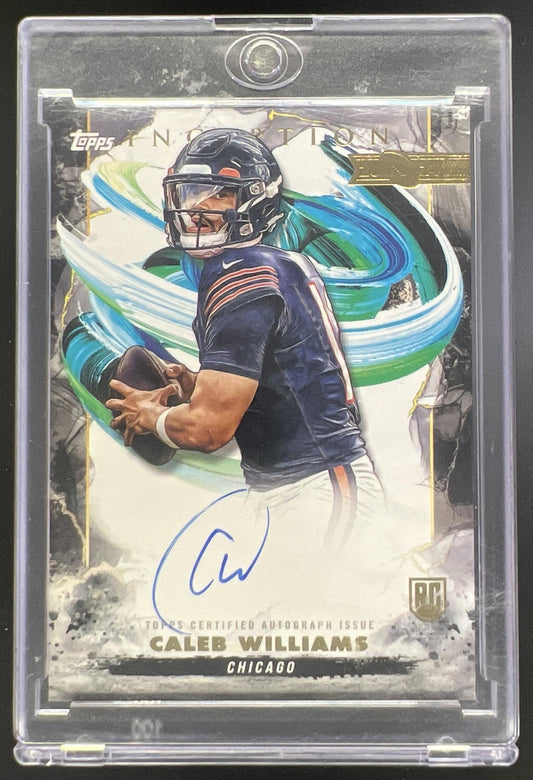 2024 Topps Inception Caleb Williams Rookie Auto #RA-CW RC Chicago Bears