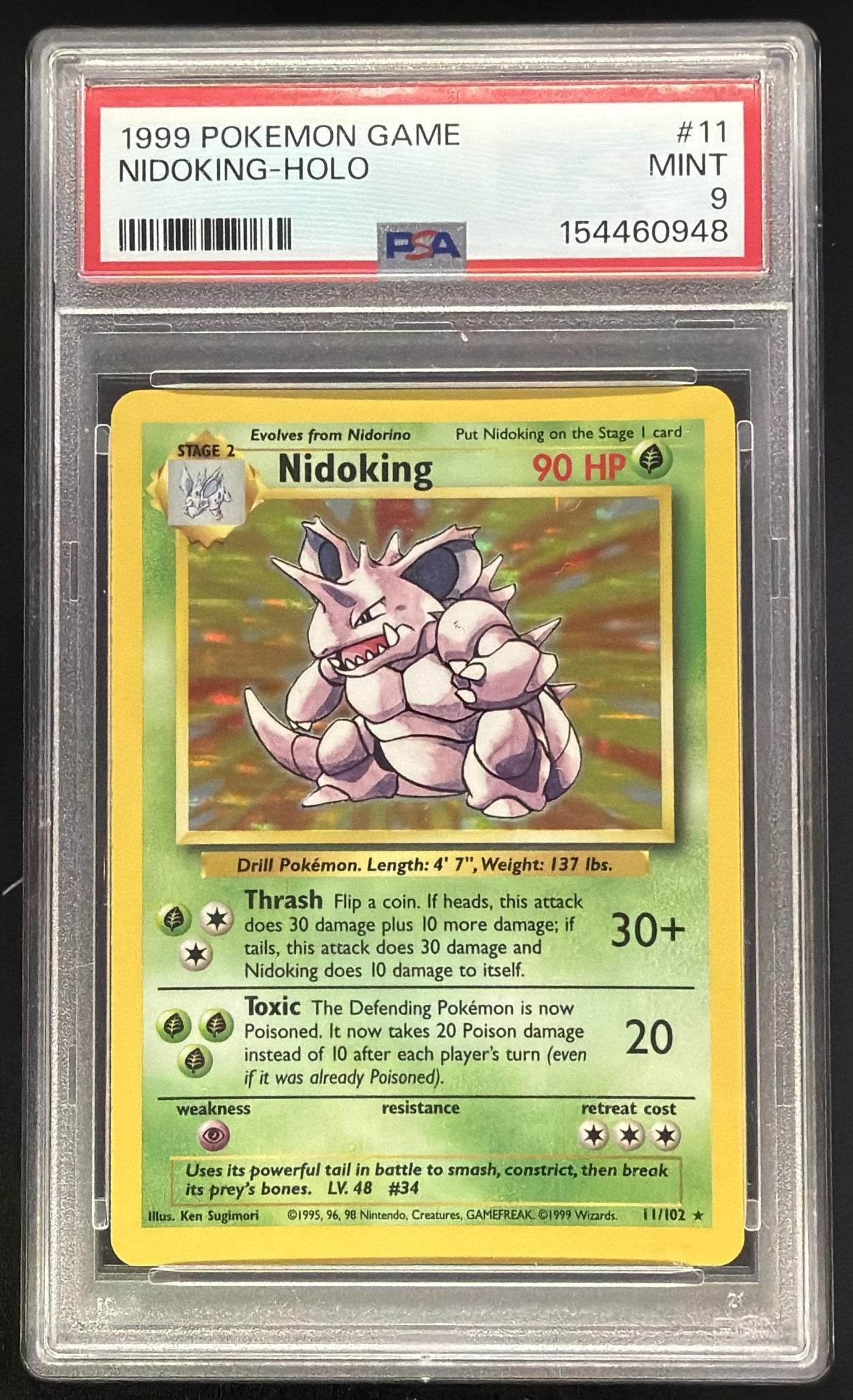 Nidoking front image