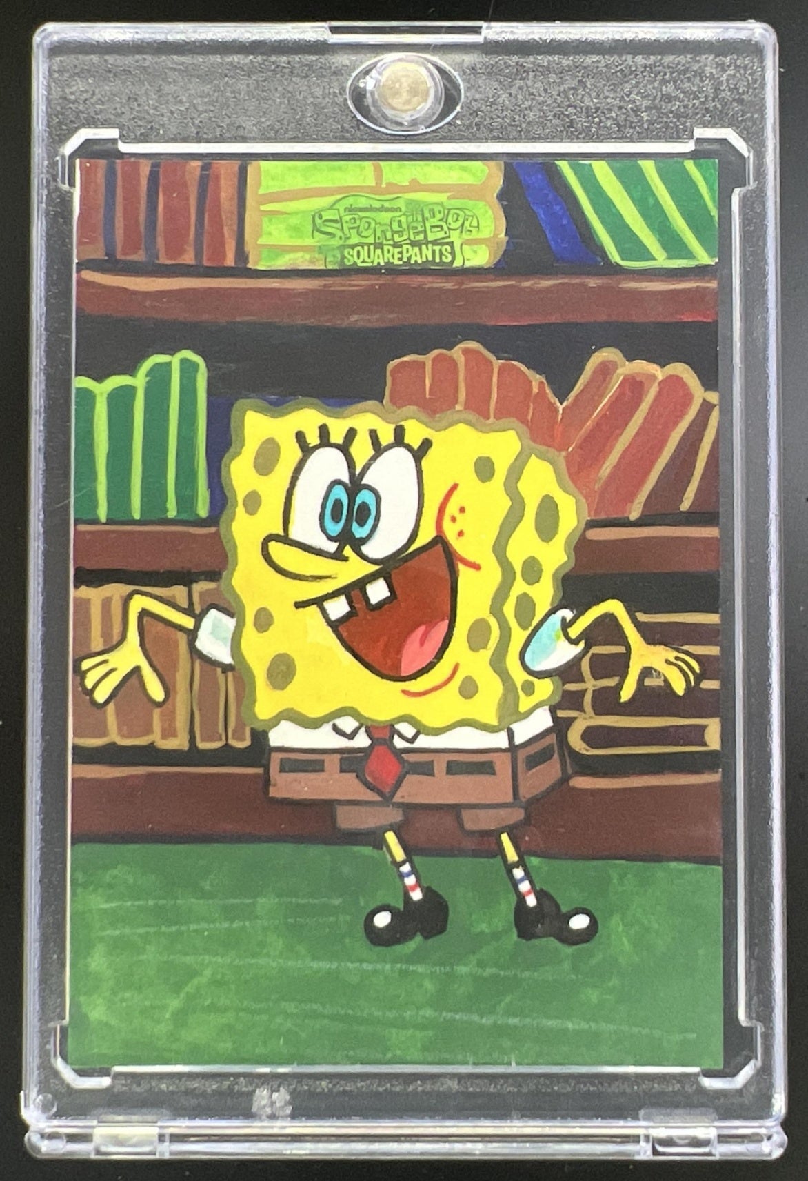 2025 Topps Chrome SpongeBob SquarePants 25th Anniversary 1/1 Sketch Card