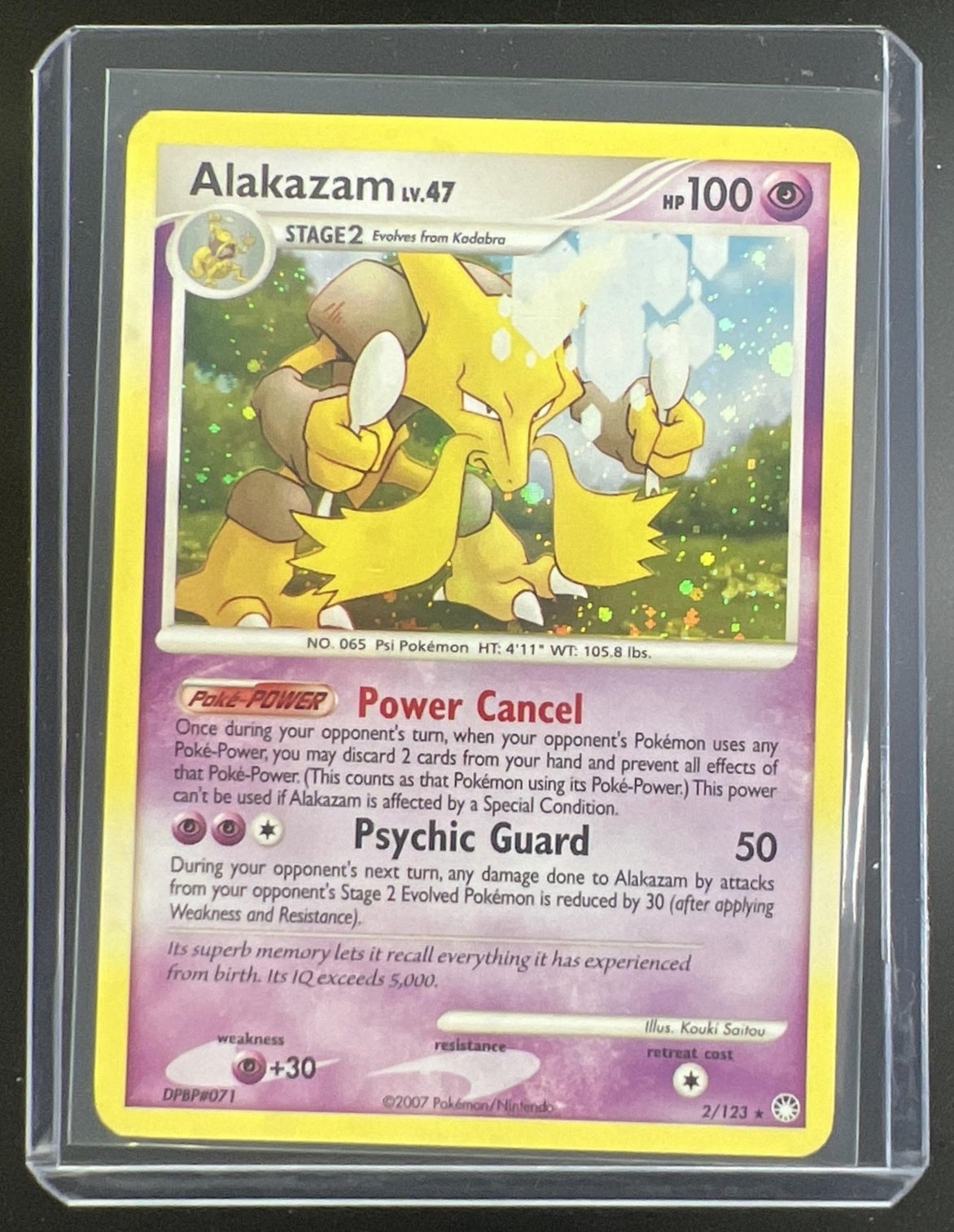 Alakazam front image