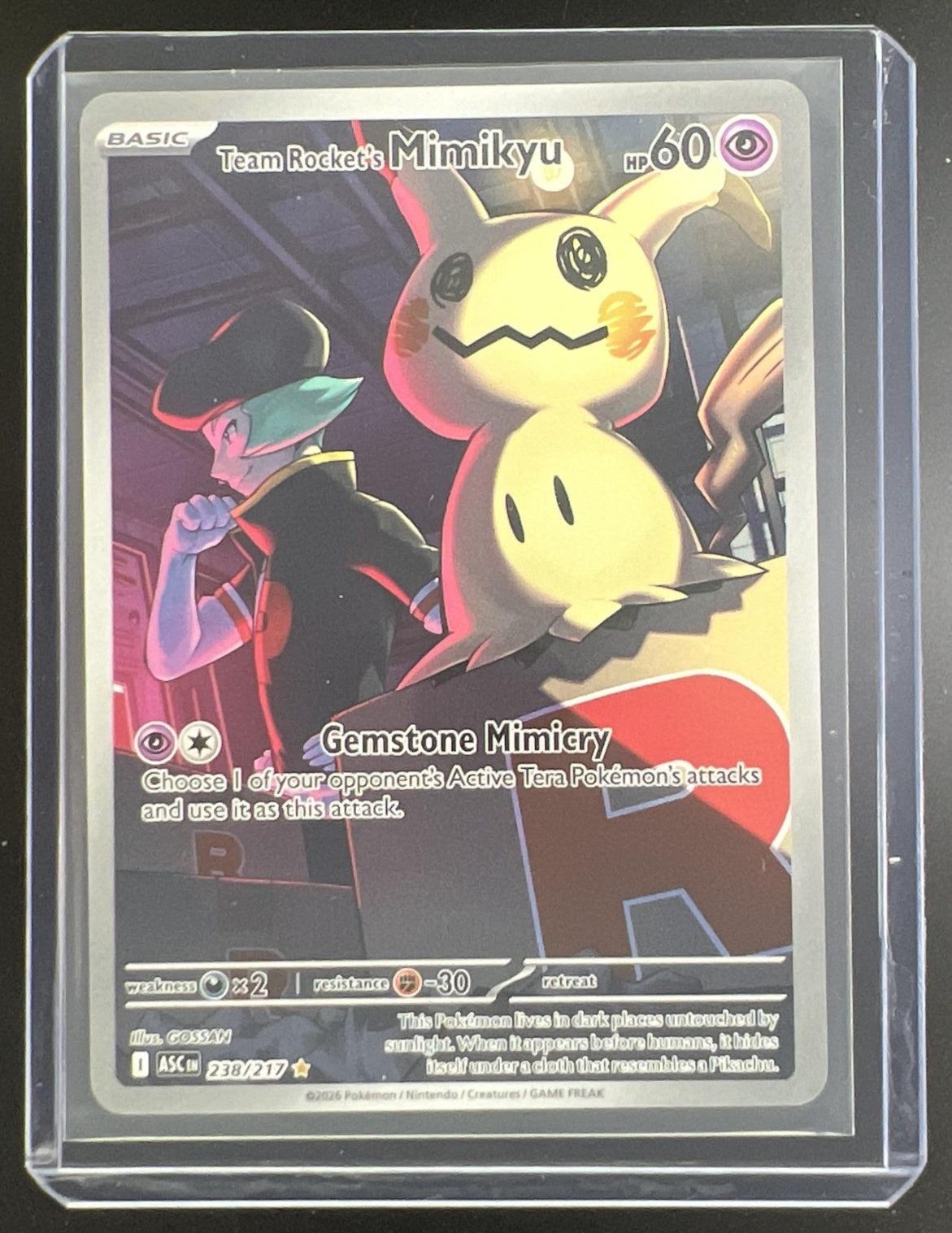 Team Rocket's Mimikyu front image