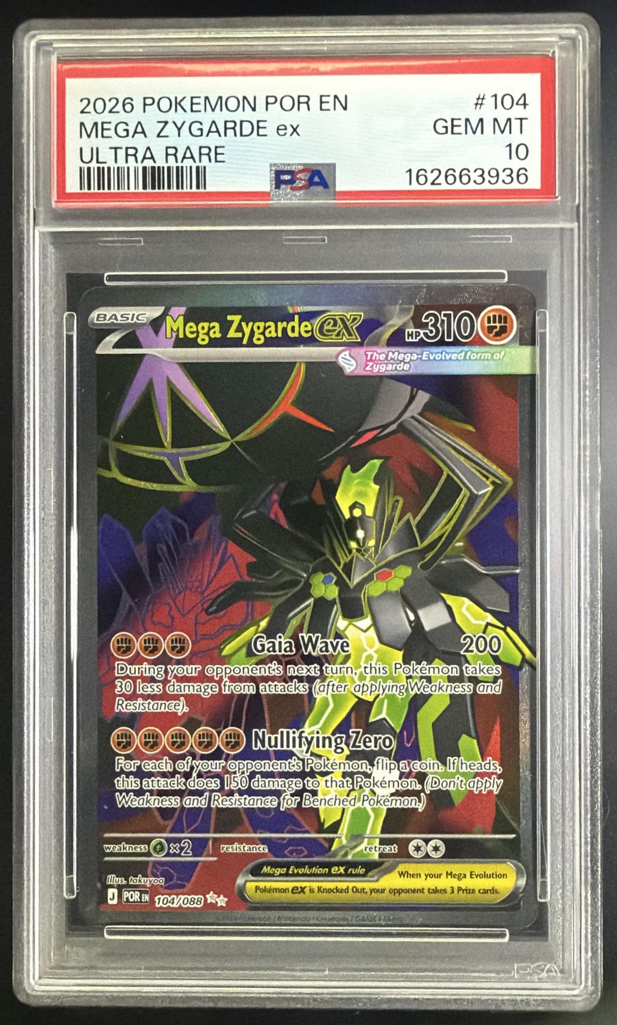 Mega Zygarde ex front image