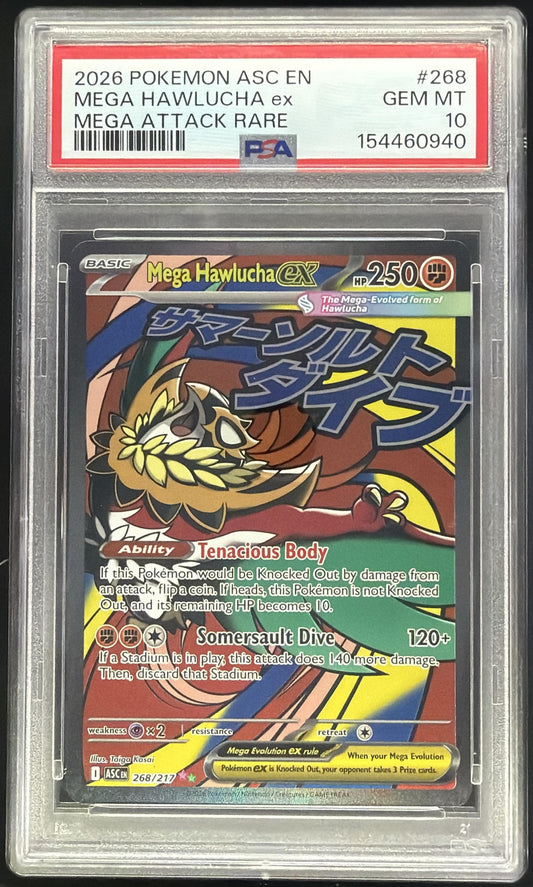 Mega Hawlucha ex front image