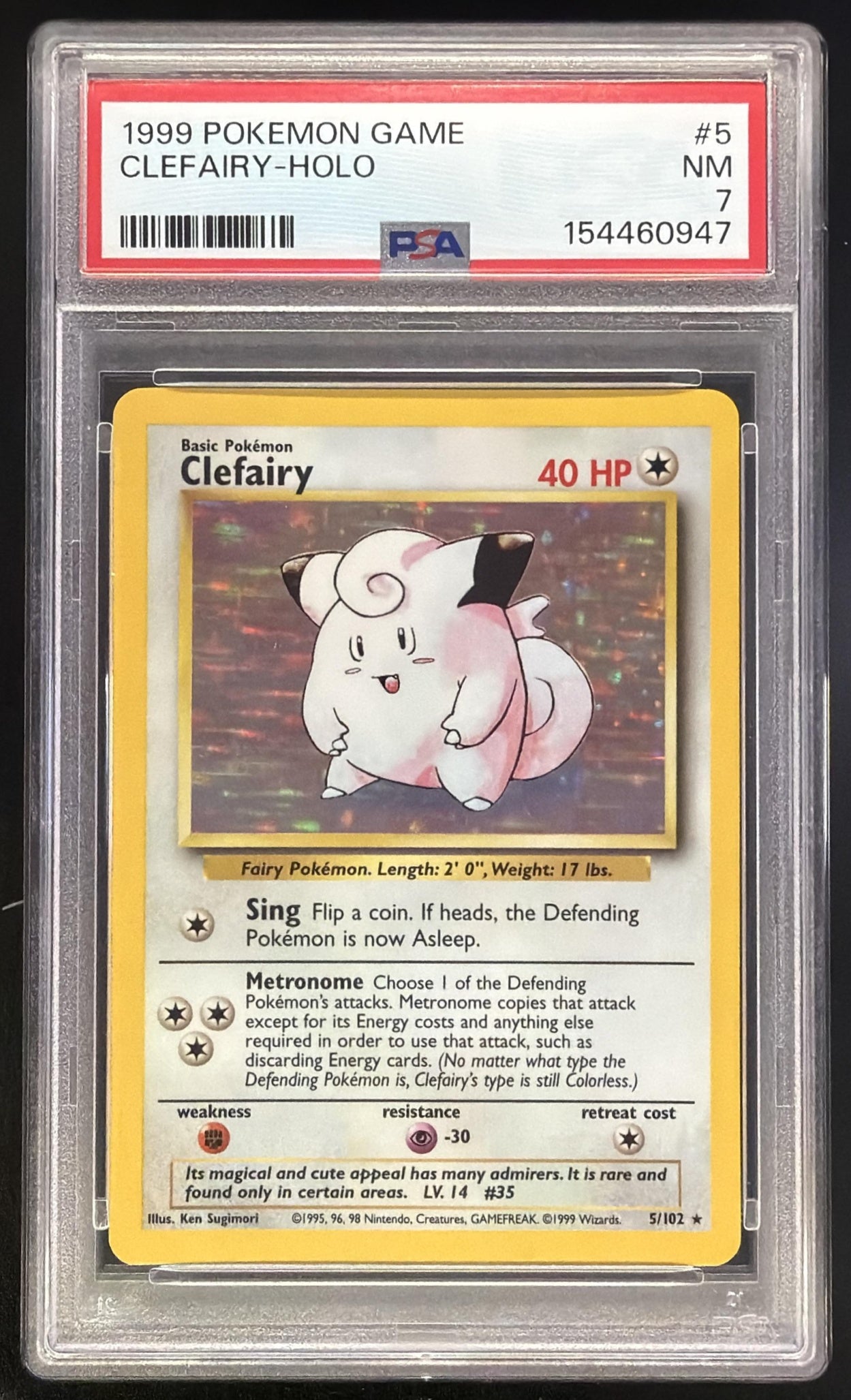 Clefairy front image