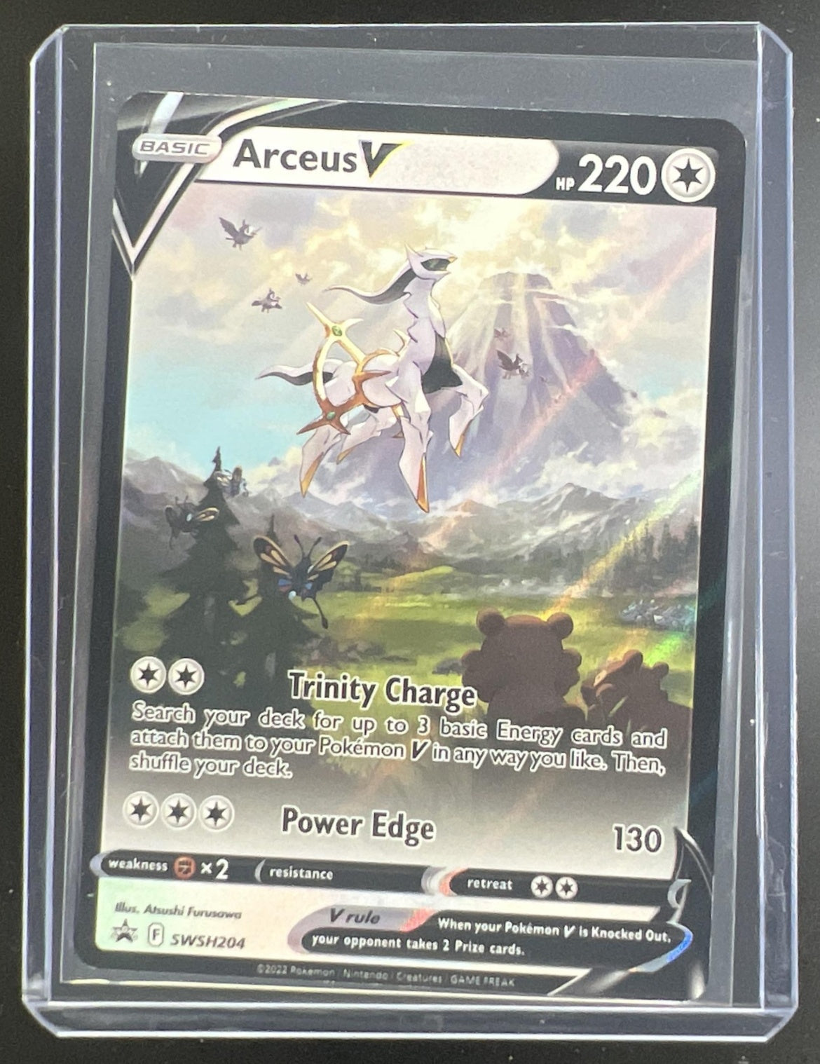 Arceus V front image