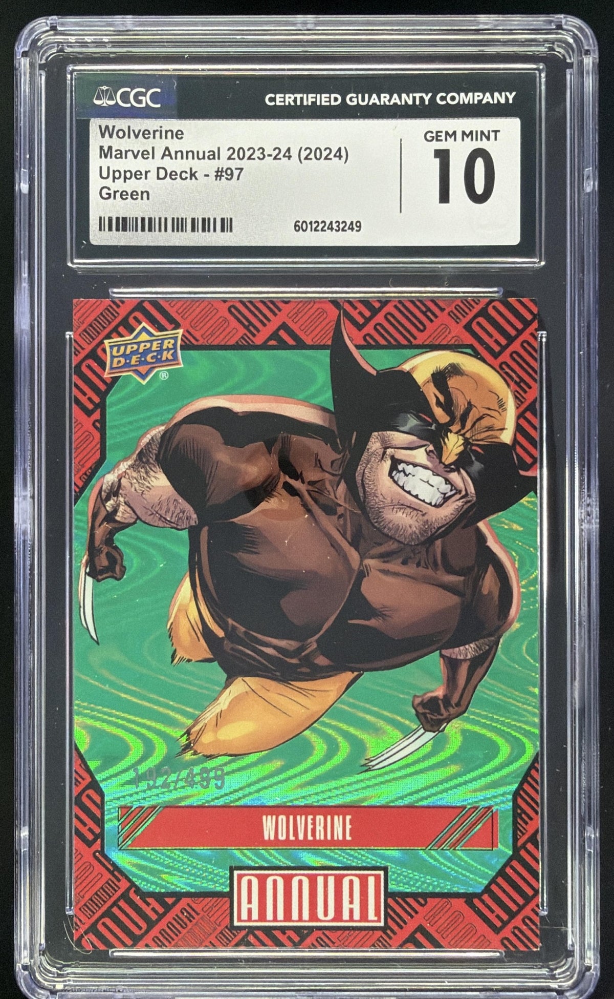 Wolverine front image