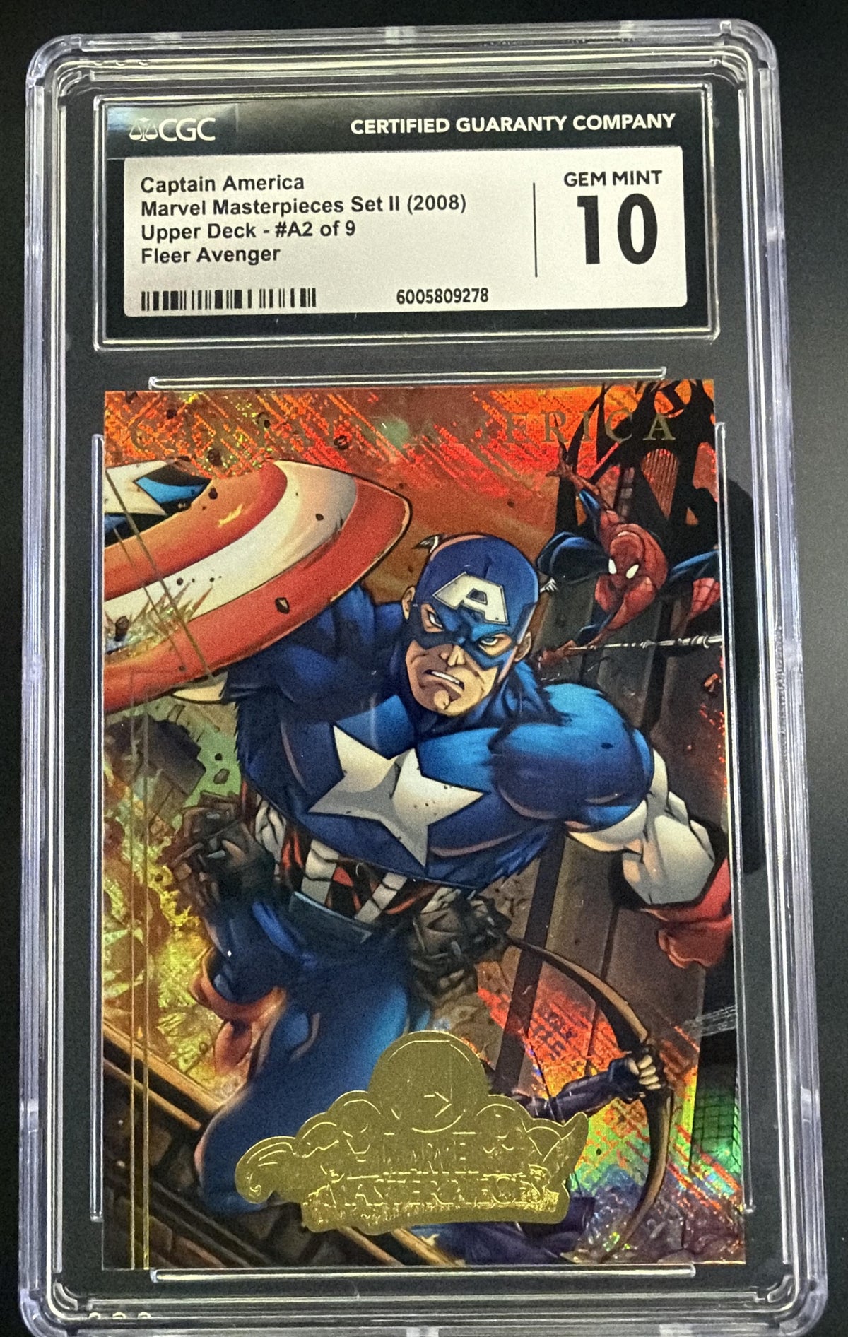 Captain America front image