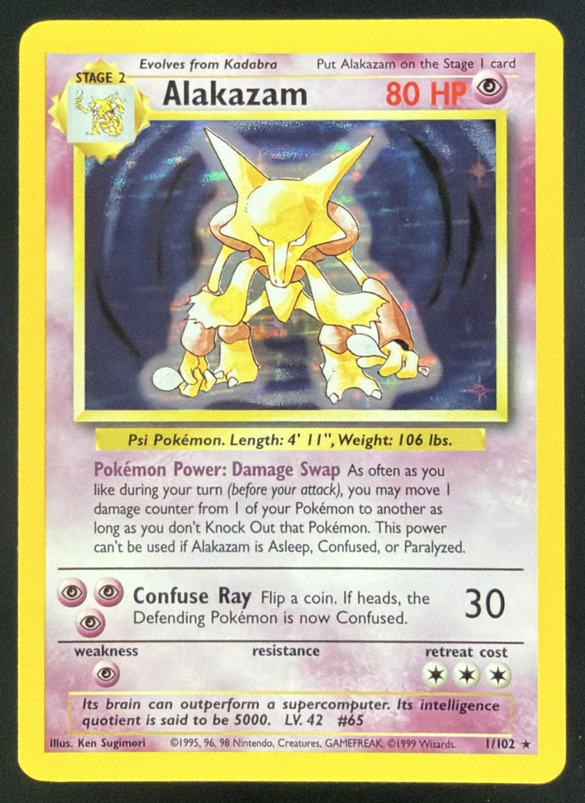 Alakazam front image