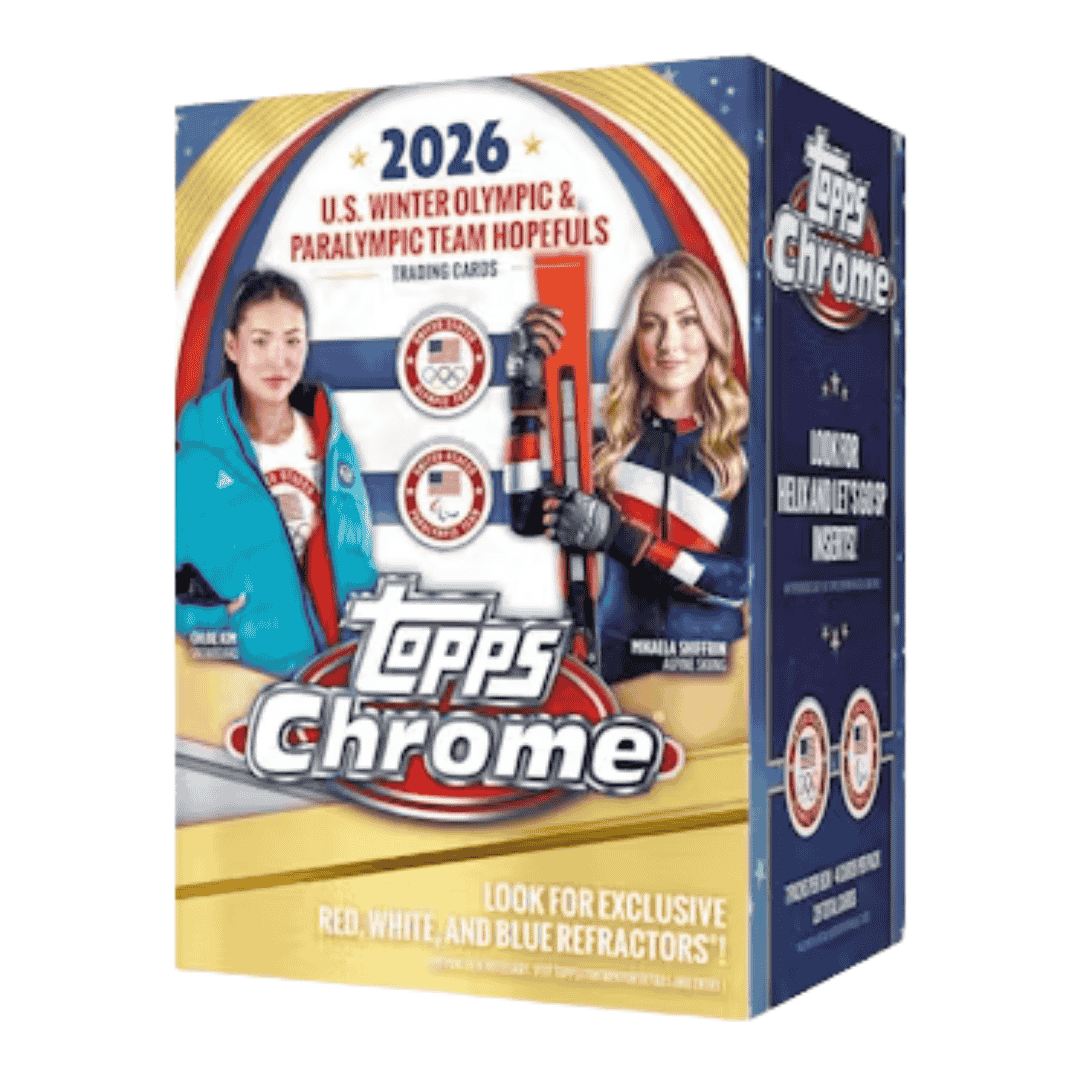 2026 Topps Chrome US Olympic & Paralympic Hopefuls Blaster Box