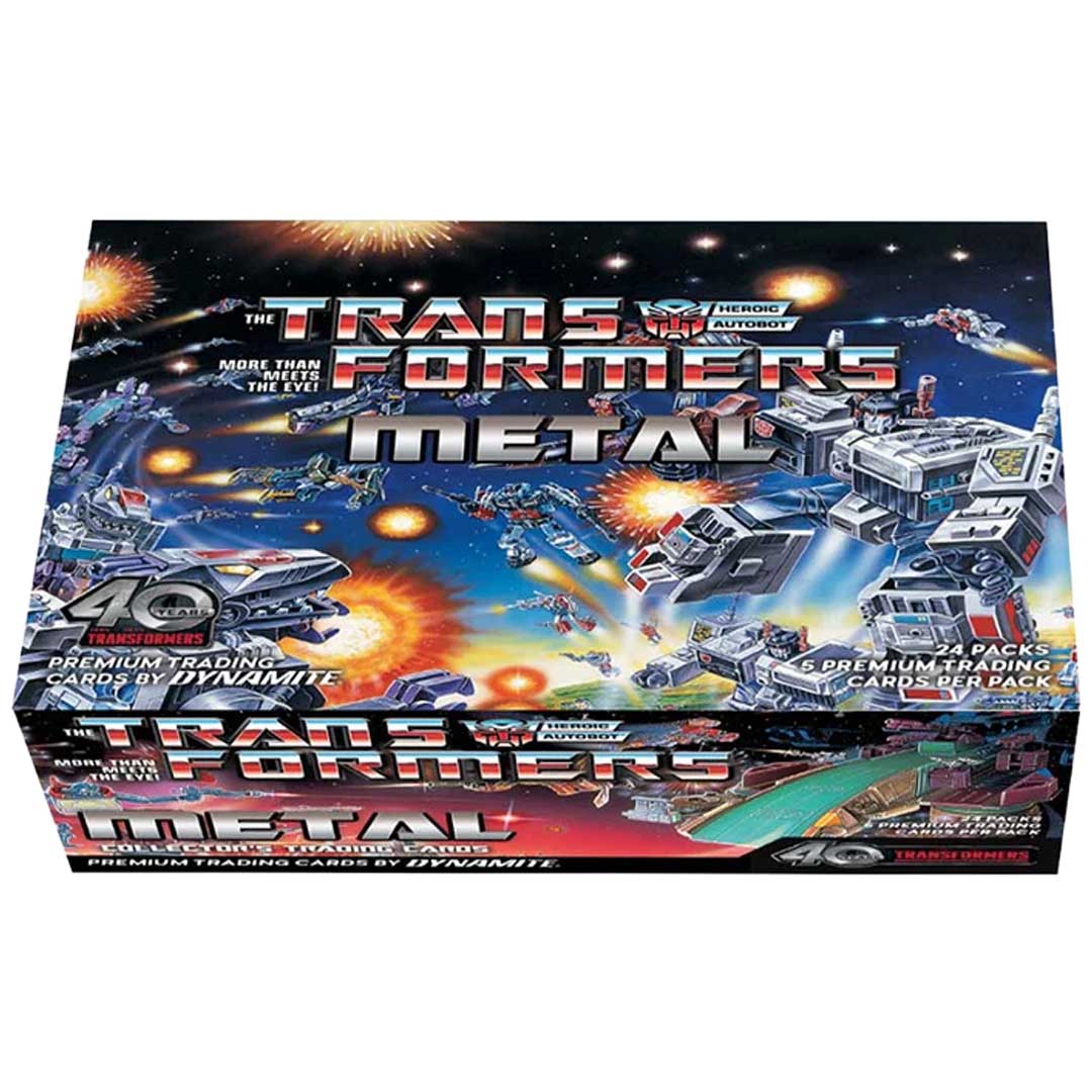 Dynamite Transformers 40th Anniversary Metal Collector's Set Box