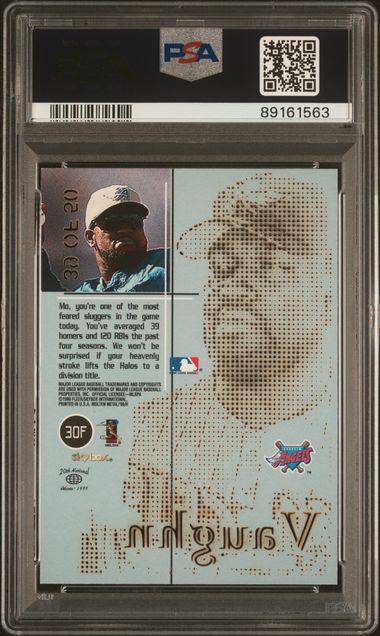 1999 SkyBox Molten Metal Mo Vaughn Fusion Titanium #30F PSA 9