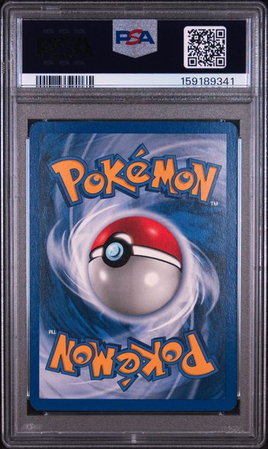1999 POKEMON FOSSIL #15 ZAPDOS-HOLO COSMOS-THUNDERSTORM DK. PSA 8 SC1