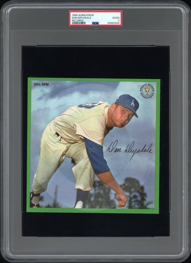 1964 AURAVISION RECORDS DON DRYSDALE RECORDS PSA 2