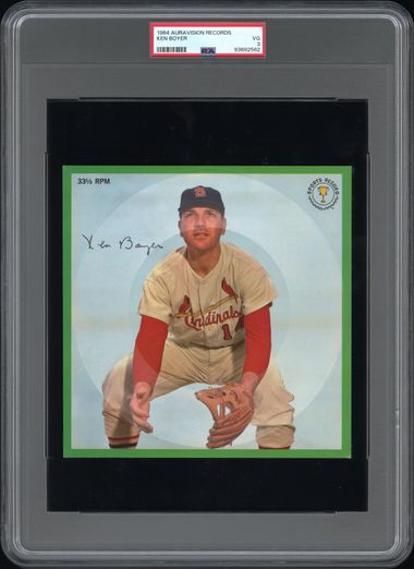 1964 AURAVISION RECORDS KEN BOYER PSA 3