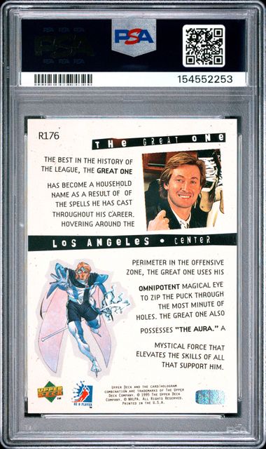 1994 BE A PLAYER #R176 WAYNE GRETZKY PSA 9