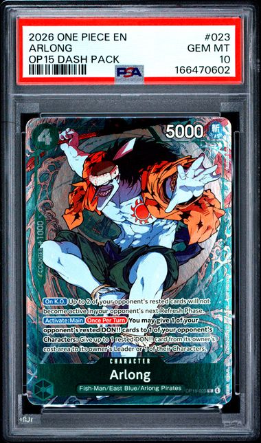 2026 ONE PIECE ADVENTURE ON KAMI'S ISLAND DASH PACK #023 ARLONG